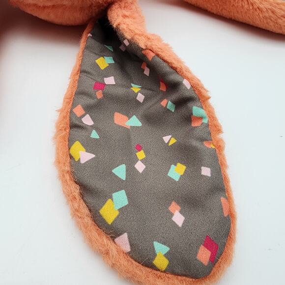 B. Softies Bunny Rabbit Plush 12" Coral Cuties Ice Cream Scoops Confetti Ears - Picture 5 of 13